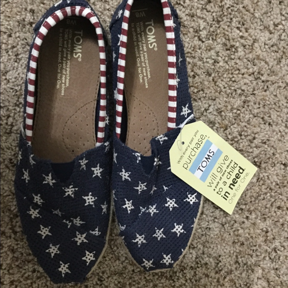 Tom's size 8